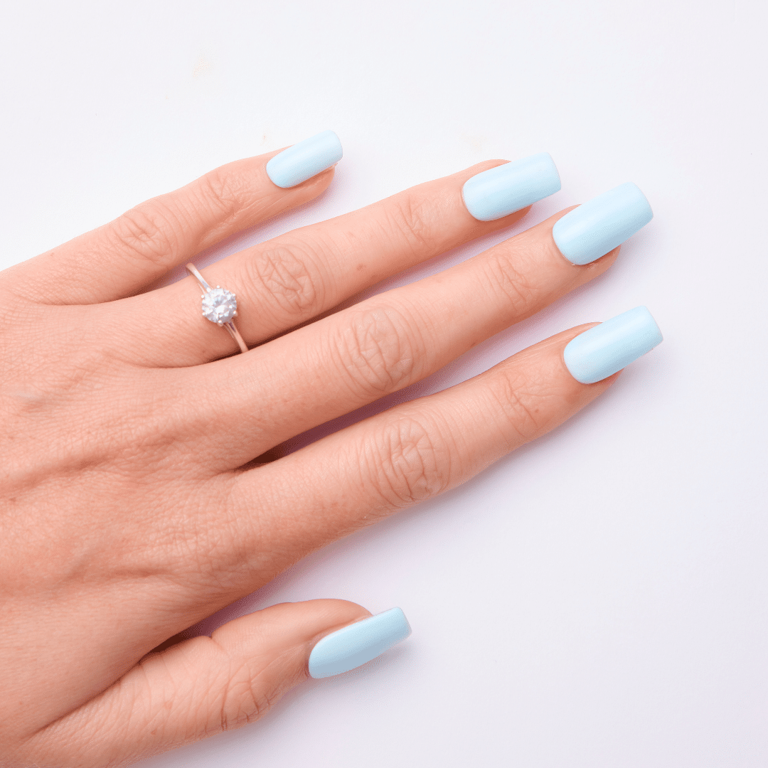 baby blue pastel