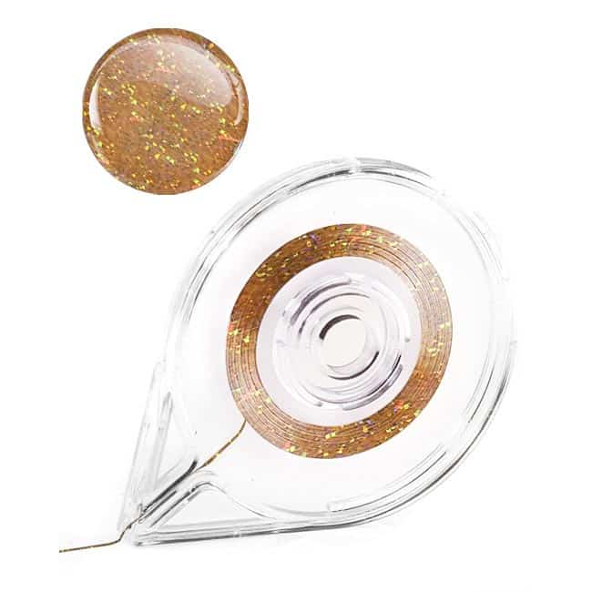 Diamond Bronze Striping Tape – 1mm