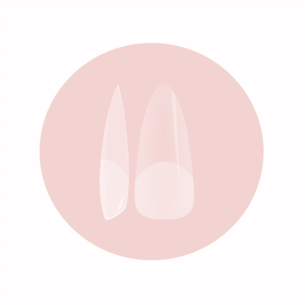 Alternative view of Full Cover Soft Gel Tips (Stiletto) - Short