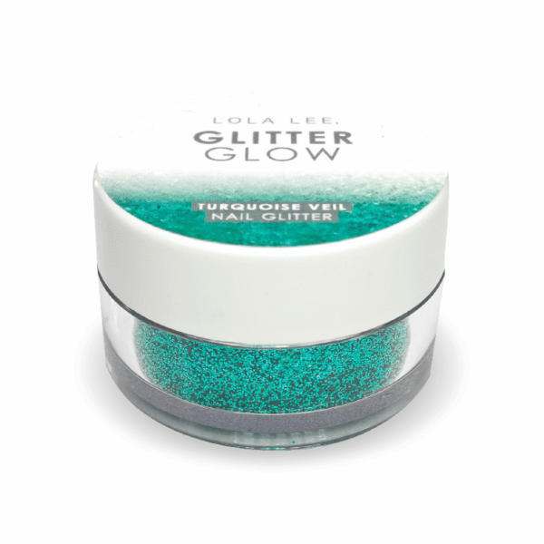 Turquoise Veil Glitter