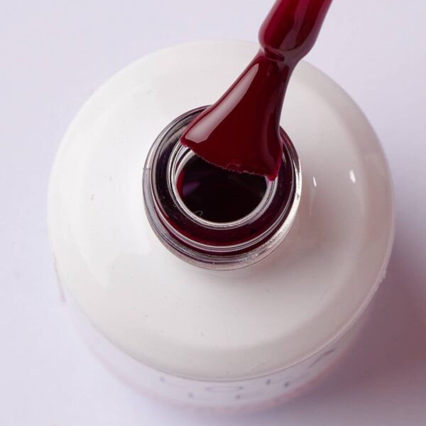 Maroon Gel Polish by Lola Lee bottle view