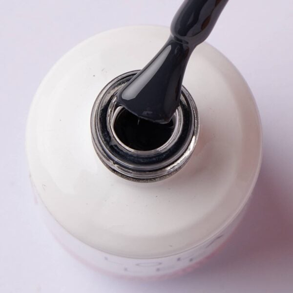 Chin Up Princess' Charcoal Grey Gel Polish bottle view