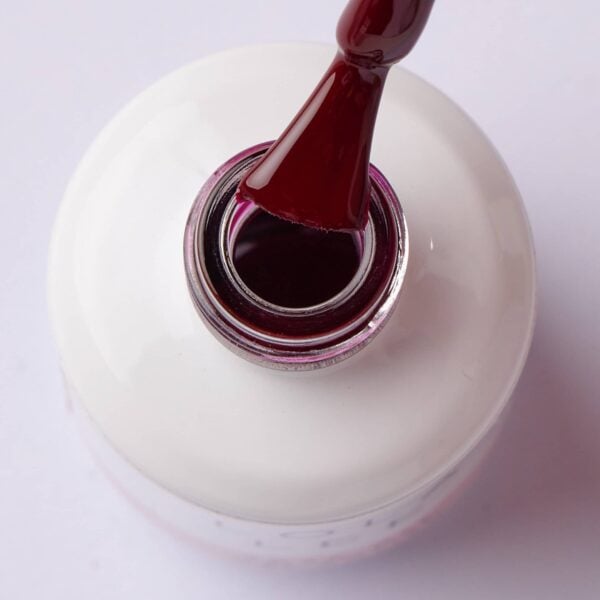 'Feeling Foxy' Burgundy Gel Polish. Lola Lee's 10 Free formula in a bottle