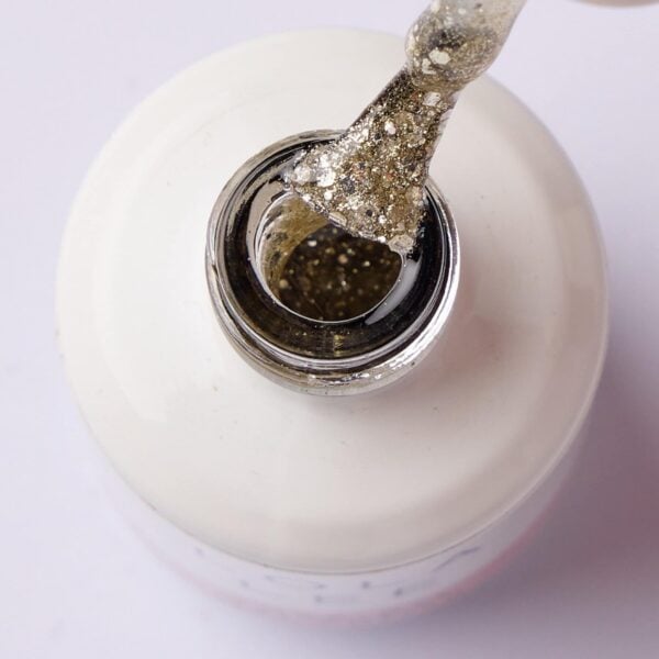 Lola Lee's 'Silver Glitter' Gel Polish in a bottle