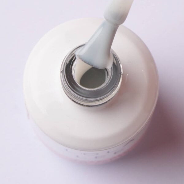 'Strong Is The New Pretty' is Translucent White Gel Polish in a bottle