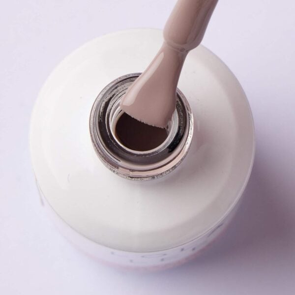 You Are Cute' Light Grey Gel Polish in a bottle