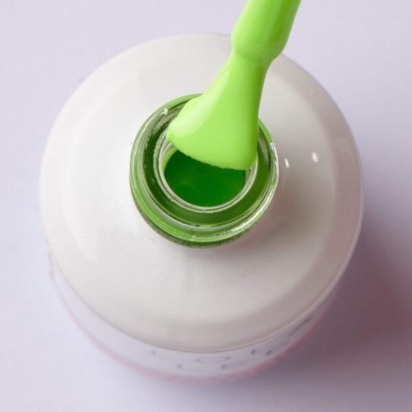 Stunning neon green gel polish gel polish from Lola lee