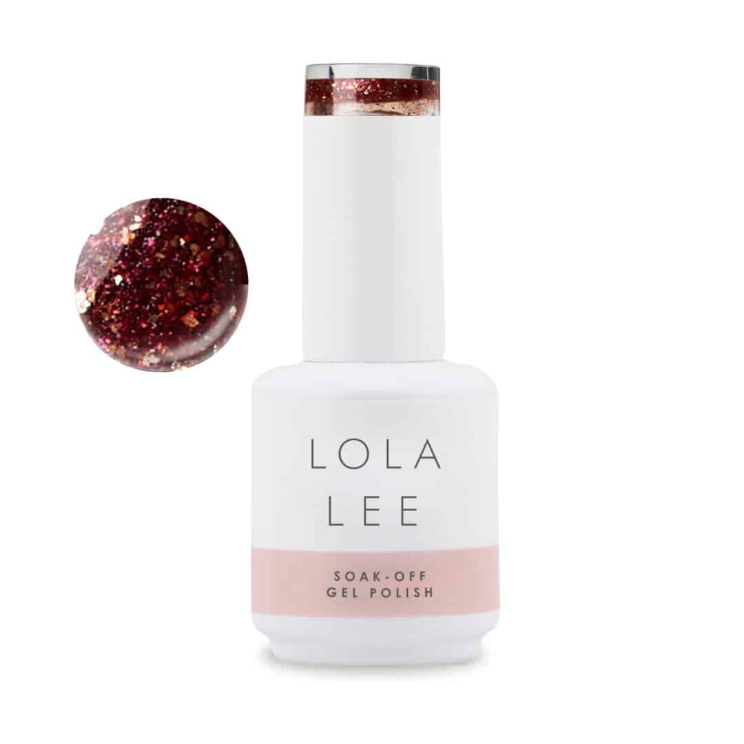 Gold Glitter Goddess Gel Polish