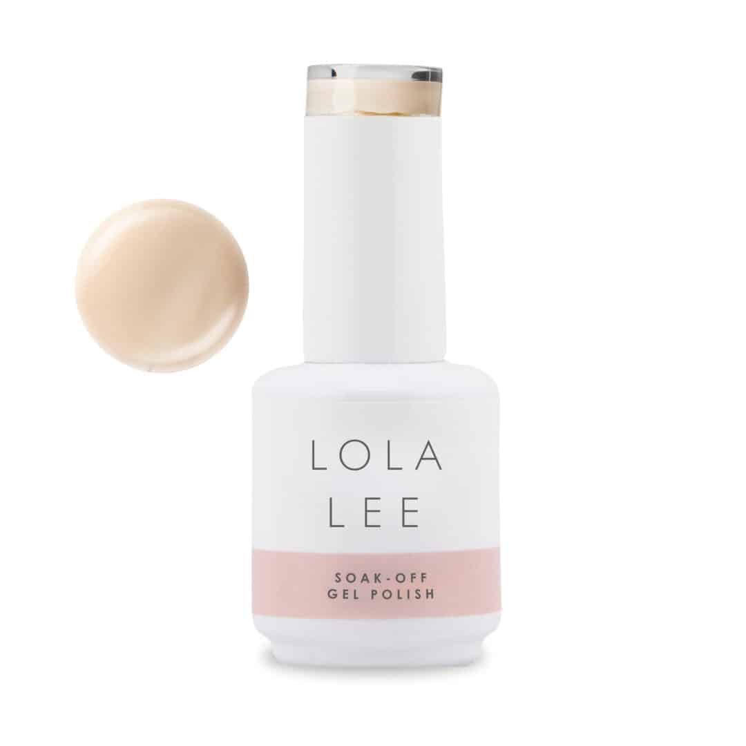 Lola Lee Too Sassy For You nude gel polish bottle