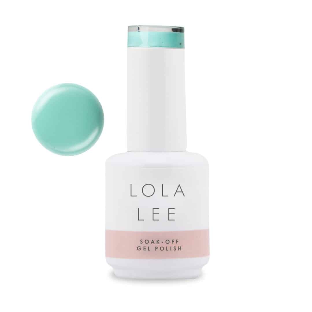 GP061 gel polish bottle with circle swatch