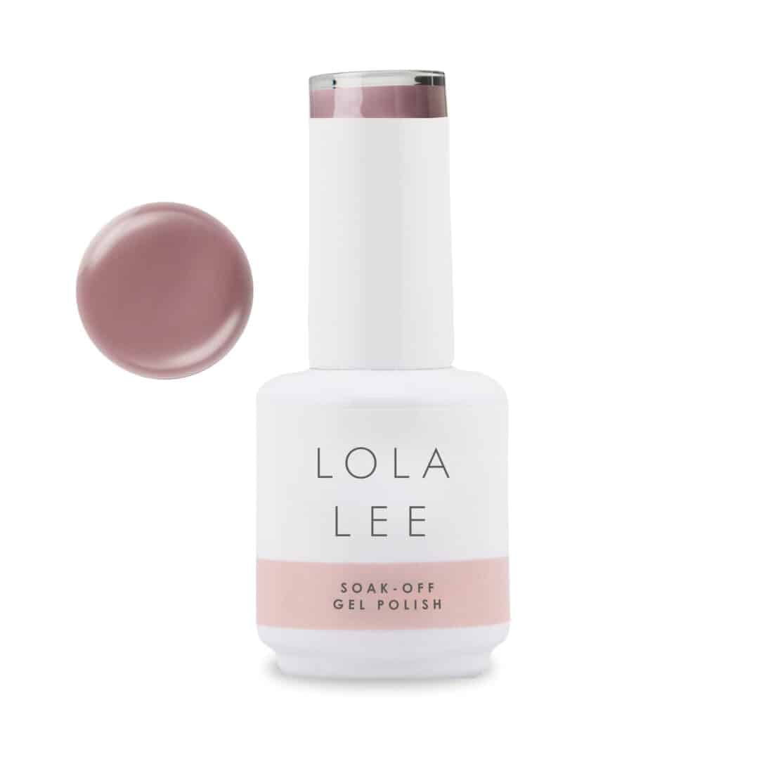 A bottle of Lola Lee GP066 gel polish