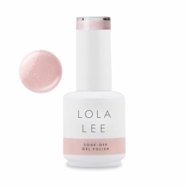 A Sexy' Pink Shimmer Gel Polish by Lola Lee