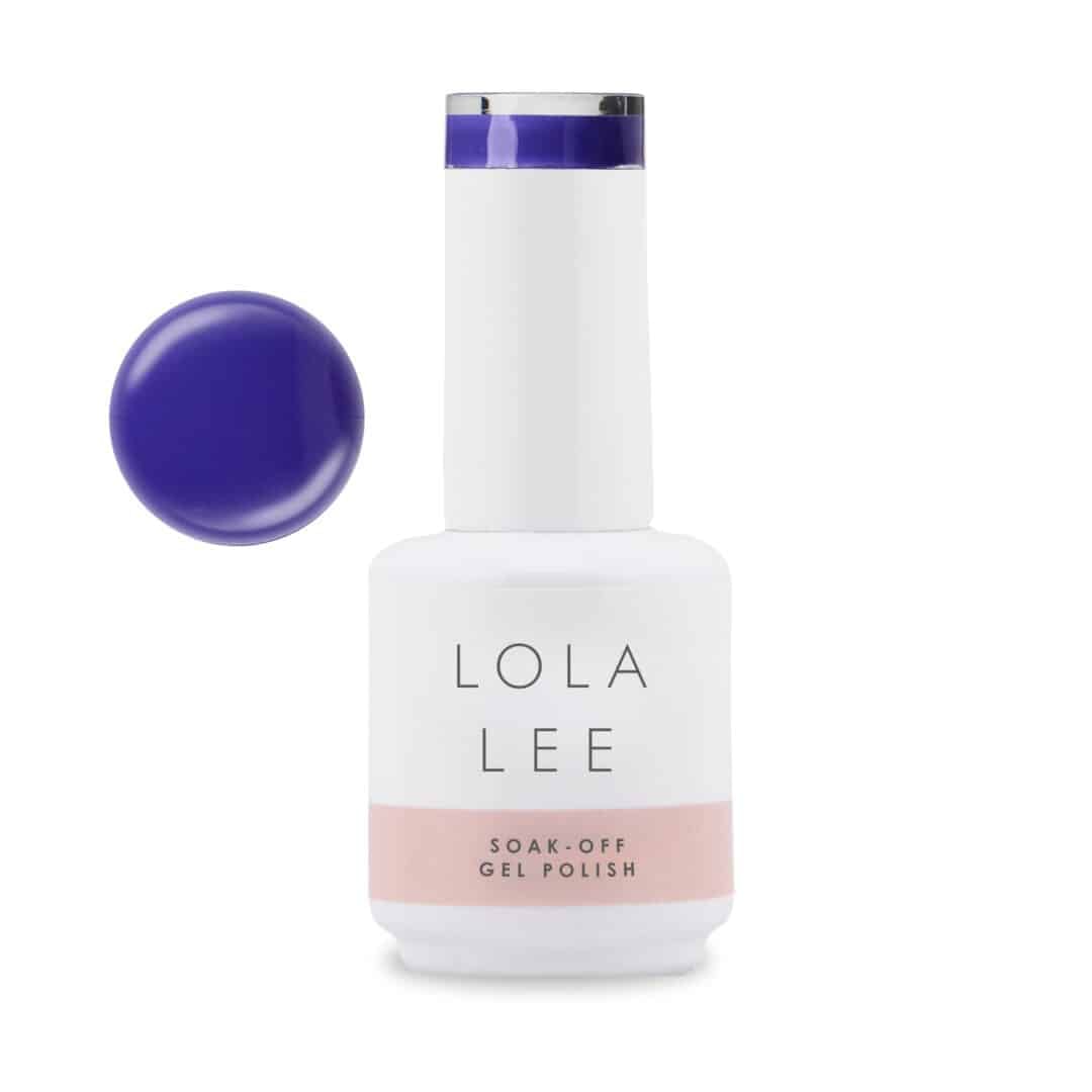 A gorgeous deep purple gel polish from Lola Lee
