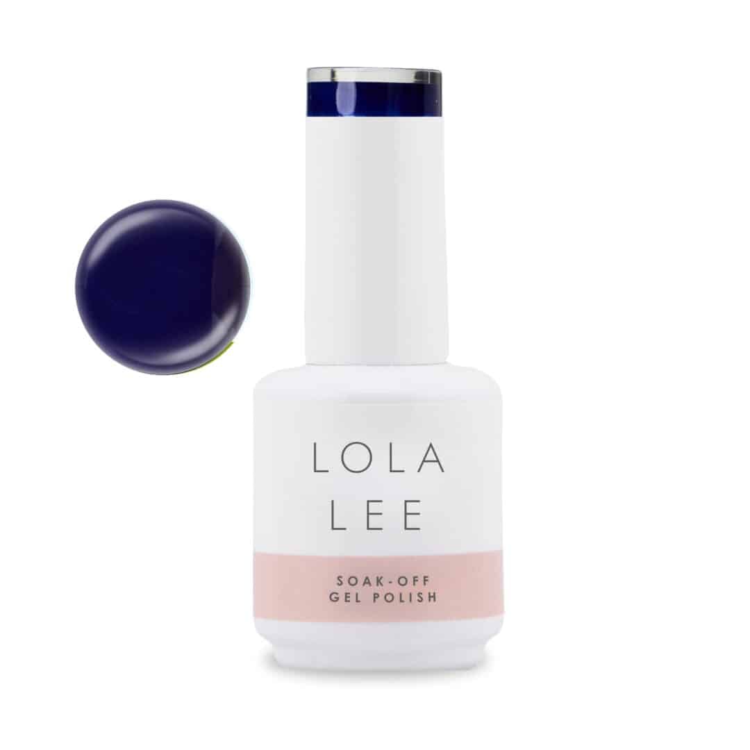 A captivating rich blue gel polish from Lola Lee GP084 084 - Forever Going With The Flow