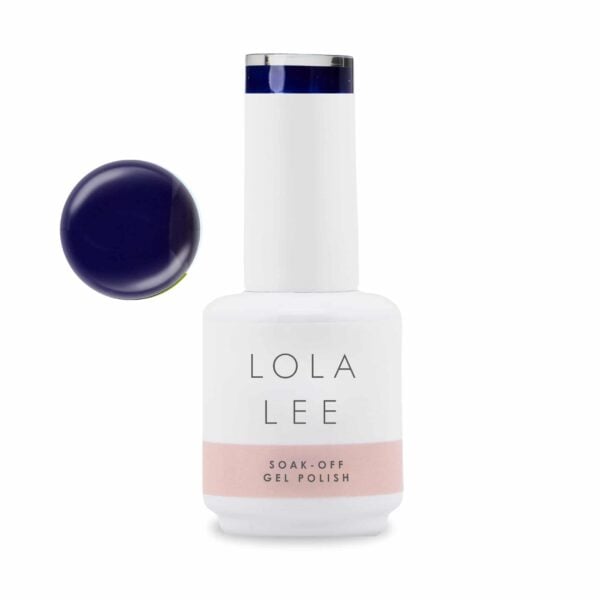 A captivating rich blue gel polish from Lola Lee GP084 084 - Forever Going With The Flow