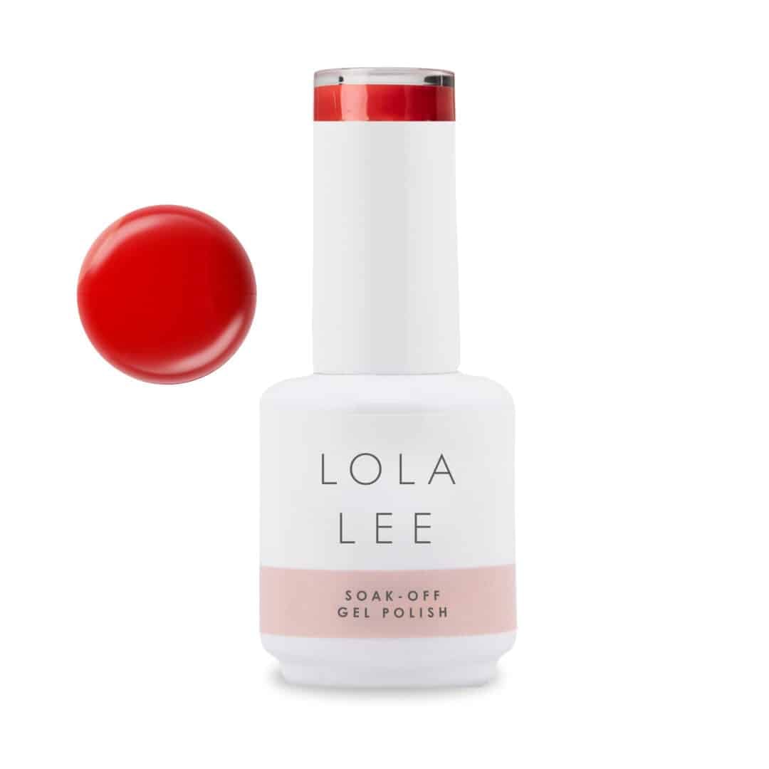 Embrace the quirky side with Lola Lee's 'Currently Holding It Together' Orange Gel Polish.