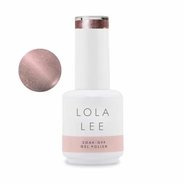 Stunning rode Gold Gel Polish Bottle from Lola Lee