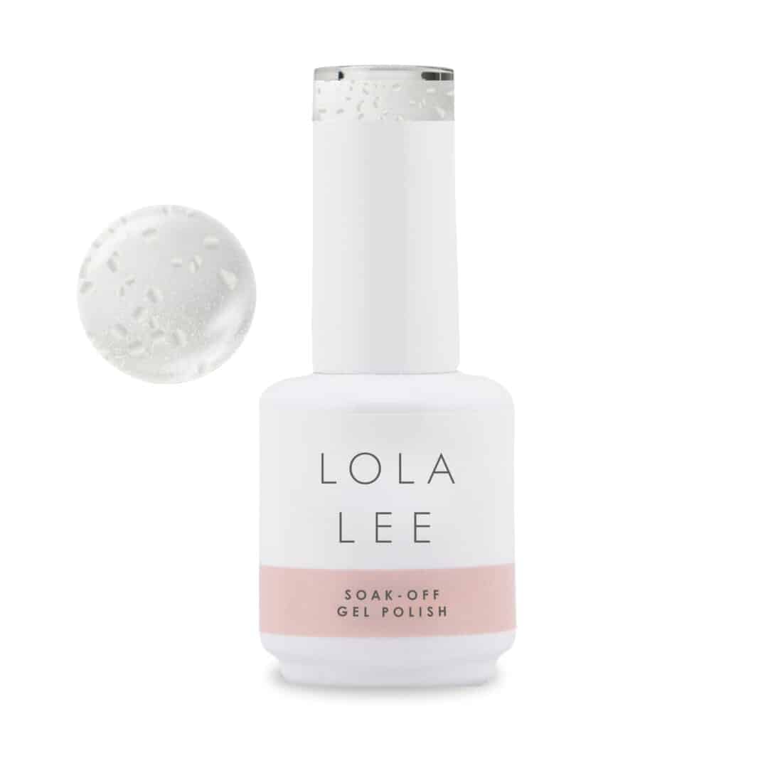 Lola Lee's 'Silver Glitter' Gel Polish.