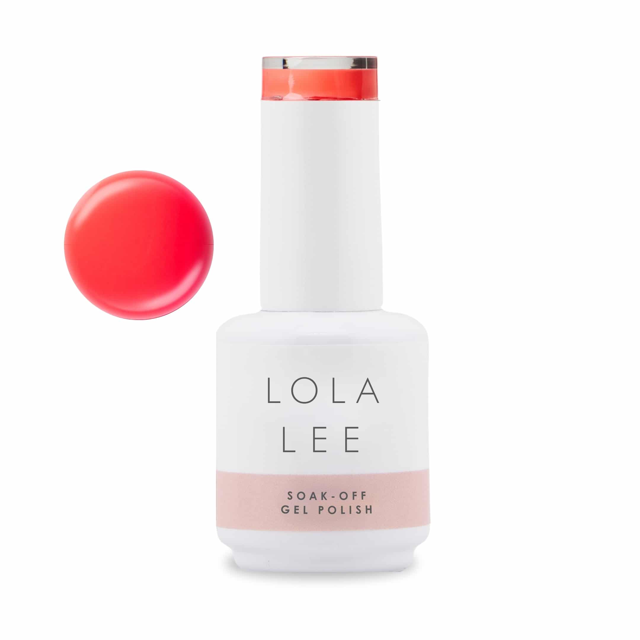 Lumo Orange Gel Polish by Lola Lee