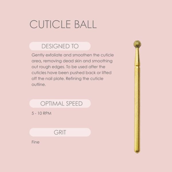 Cuticle Ball Bit