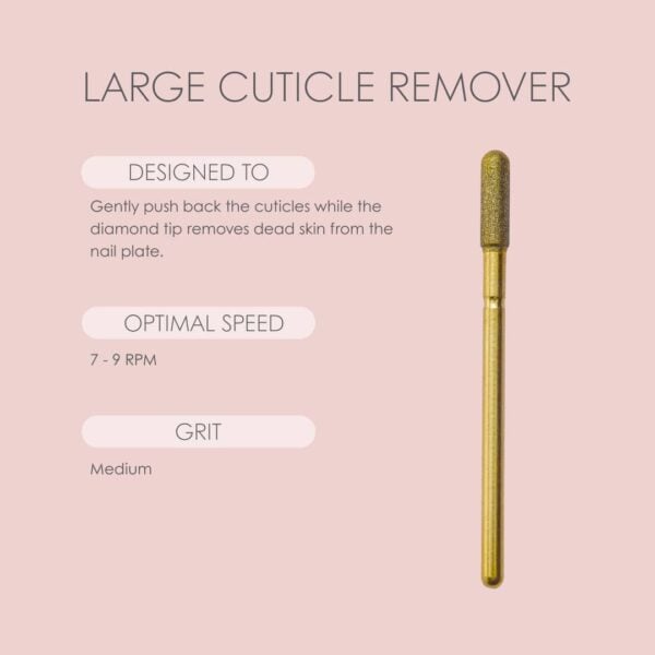 Large Cuticle Remover Bit
