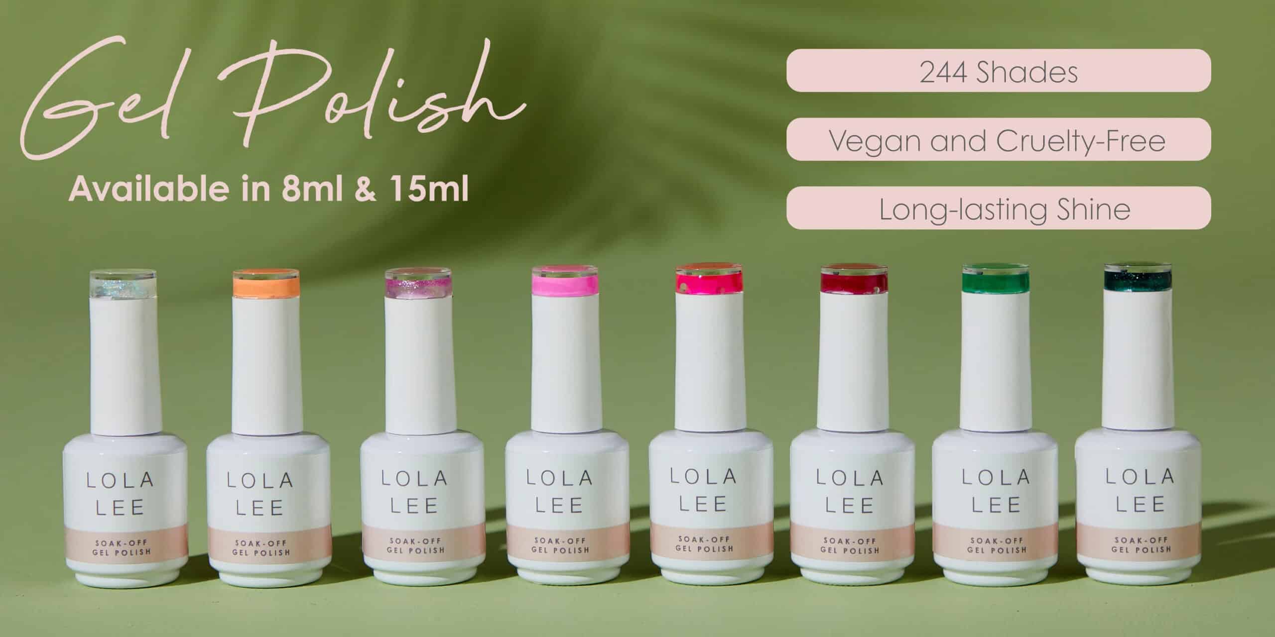 lola lee gel polish banner