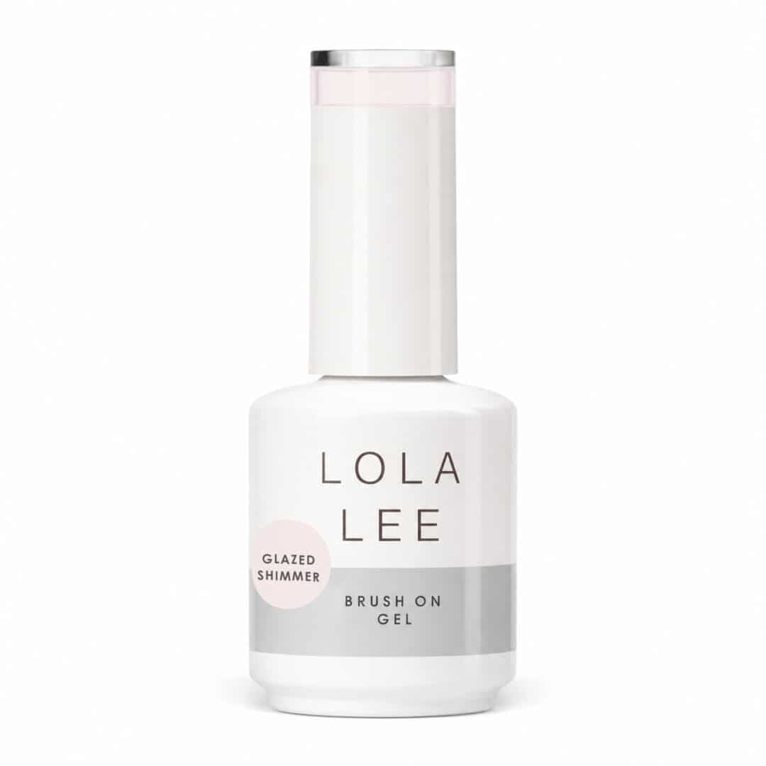 Lola Lee Brush On Gel Glazed Shimmer Bottle